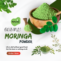 NATURSLY ORGANIC MORINGA POWDER, 200g, 100% PURE LEAF POWDER, RICH IN VITAMINS AND MINAREALS